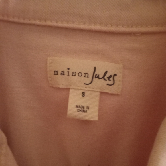 Pink Stretch Denim Jacket - Picture 2 of 5